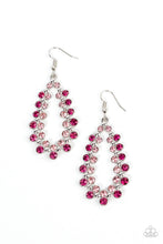 Load image into Gallery viewer, oak-sisters-jewelry-its-about-to-glow-down-pink-earrings-paparazzi-accessories-by-lisa