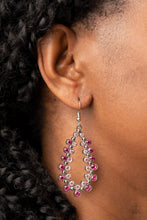 Load image into Gallery viewer, Paparazzi π Its About to GLOW Down - Pink Earrings