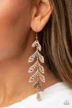 Load image into Gallery viewer, Paparazzi 🔆 Lead From the FROND - Copper Earrings