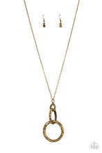 Load image into Gallery viewer, oak-sisters-jewelry-radiant-ringleader-brass-necklace-paparazzi-accessories-by-lisa