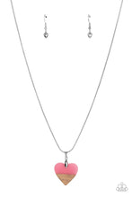 Load image into Gallery viewer, oak-sisters-jewelry-you-complete-me-pink-necklace-paparazzi-accessories-by-lisa