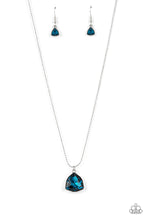 Load image into Gallery viewer, oak-sisters-jewelry-galactic-duchess-blue-necklace-paparazzi-accessories-by-lisa