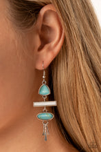 Load image into Gallery viewer, Paparazzi 🔆 Adventurously Artisan - Blue Earrings