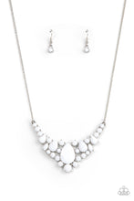 Load image into Gallery viewer, oak-sisters-jewelry-bali-ballroom-white-necklace-paparazzi-accessories-by-lisa