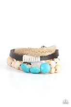 Load image into Gallery viewer, oak-sisters-jewelry-drifter-away-blue-bracelet-paparazzi-accessories-by-lisa