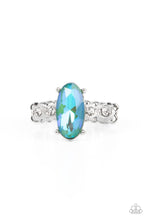 Load image into Gallery viewer, oak-sisters-jewelry-stellar-sensation-green-ring-paparazzi-accessories-by-lisa