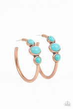 Load image into Gallery viewer, oak-sisters-jewelry-dusky-charmer-copper-earrings-paparazzi-accessories-by-lisa