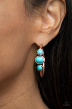 Load image into Gallery viewer, Paparazzi 🔆 Dusky Charmer - Copper Earrings