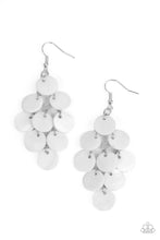 Load image into Gallery viewer, oak-sisters-jewelry-tropical-tryst-white-earrings-paparazzi-accessories-by-lisa