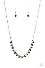 Load image into Gallery viewer, oak-sisters-jewelry-cue-the-mic-drop-black-necklace-paparazzi-accessories-by-lisa
