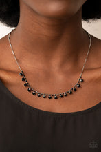 Load image into Gallery viewer, Paparazzi 🔆 Cue the Mic Drop - Black Necklace