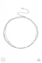 Load image into Gallery viewer, oak-sisters-jewelry-daintily-dapper-white-necklace-paparazzi-accessories-by-lisa