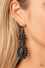 Load image into Gallery viewer, Paparazzi 🔆 Richly Rustler - Black Earrings