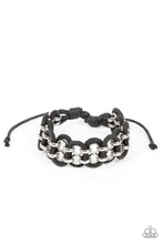Load image into Gallery viewer, oak-sisters-jewelry-roaming-rover-black-bracelet-paparazzi-accessories-by-lisa