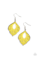 Load image into Gallery viewer, oak-sisters-jewelry-thessaly-terrace-yellow-earrings-paparazzi-accessories-by-lisa