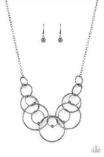 Load image into Gallery viewer, oak-sisters-jewelry-encircled-in-elegance-black-necklace-paparazzi-accessories-by-lisa
