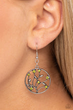Load image into Gallery viewer, Paparazzi 🔆 Bedazzlingly Branching - Green Earrings