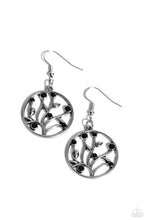 Load image into Gallery viewer, oak-sisters-jewelry-bedazzlingly-branching-black-earrings-paparazzi-accessories-by-lisa