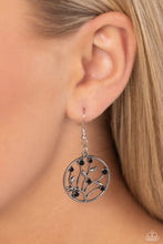 Load image into Gallery viewer, Paparazzi 🔆 Bedazzlingly Branching - Black Earrings