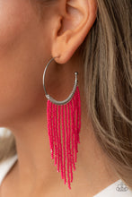Load image into Gallery viewer, Paparazzi π Saguaro Breeze - Pink Earrings