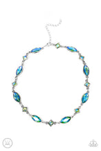 Load image into Gallery viewer, oak-sisters-jewelry-prismatic-reinforcements-green-necklace-paparazzi-accessories-by-lisa