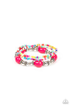 Load image into Gallery viewer, oak-sisters-jewelry-confidently-crafty-pink-bracelet-paparazzi-accessories-by-lisa