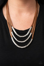 Load image into Gallery viewer, Paparazzi 🔆 Mechanical Mania - Brown Necklace
