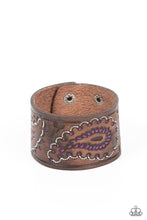 Load image into Gallery viewer, oak-sisters-jewelry-paisley-pioneer-purple-bracelet-paparazzi-accessories-by-lisa