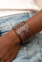 Load image into Gallery viewer, Paparazzi 🔆 Paisley Pioneer - Purple Bracelet