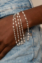 Load image into Gallery viewer, Paparazzi 🔆 Experienced in Elegance - White Bracelet