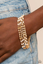 Load image into Gallery viewer, Paparazzi 🔆 Experienced in Elegance - Gold Bracelet