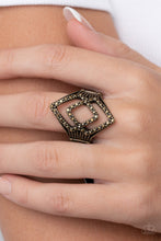 Load image into Gallery viewer, Paparazzi 🔆 Diamond Duet - Brass Ring