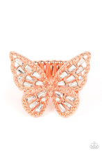 Load image into Gallery viewer, oak-sisters-jewelry-bright-eyed-butterfly-copper-paparazzi-accessories-by-lisa