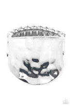 Load image into Gallery viewer, oak-sisters-jewelry-hammer-down-silver-ring-paparazzi-accessories-by-lisa
