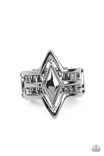 Load image into Gallery viewer, oak-sisters-jewelry-deceivingly-diamond-black-ring-paparazzi-accessories-by-lisa