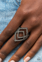 Load image into Gallery viewer, Paparazzi 🔆 Diamond Duet - Black Ring