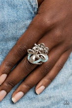 Load image into Gallery viewer, Paparazzi 🔆 Fluttering Flashback - Blue Ring
