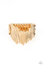 Load image into Gallery viewer, oak-sisters-jewelry-along-the-lines-gold-ring-paparazzi-accessories-by-lisa
