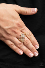 Load image into Gallery viewer, Paparazzi 🔆 Along the Lines - Gold Ring