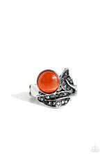 Load image into Gallery viewer, oak-sisters-jewelry-cats-eye-candy-orange-ring-paparazzi-accessories-by-lisa