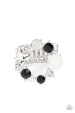 Load image into Gallery viewer, oak-sisters-jewelry-butterfly-bustle-black-ring-paparazzi-accessories-by-lisa