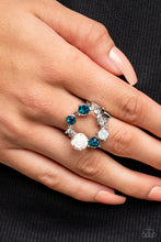 Load image into Gallery viewer, Paparazzi 🔆 Butterfly Bustle - Blue Ring