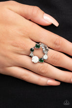 Load image into Gallery viewer, Paparazzi 🔆 Butterfly Bustle - Green Ring