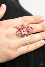Load image into Gallery viewer, Paparazzi 🔆 Boastful Blooms - Red Ring
