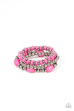 Load image into Gallery viewer, oak-sisters-jewelry-take-by-sandstorm-pink-bracelet-paparazzi-accessories-by-lisa