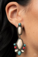 Load image into Gallery viewer, Paparazzi 🔆 Terrestrial Talisman - Multi Post Earrings