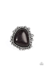 Load image into Gallery viewer, oak-sisters-jewelry-dont-dweller-on-it-black-ring-paparazzi-accessories-by-lisa