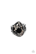 Load image into Gallery viewer, oak-sisters-jewelry-earth-hearth-black-ring-paparazzi-accessories-by-lisa