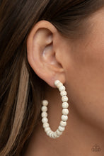 Load image into Gallery viewer, Paparazzi 🔆 Rural Retrograde - White Earrings