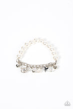 Load image into Gallery viewer, oak-sisters-jewelry-adorningly-admirable-white-bracelet-paparazzi-accessories-by-lisa